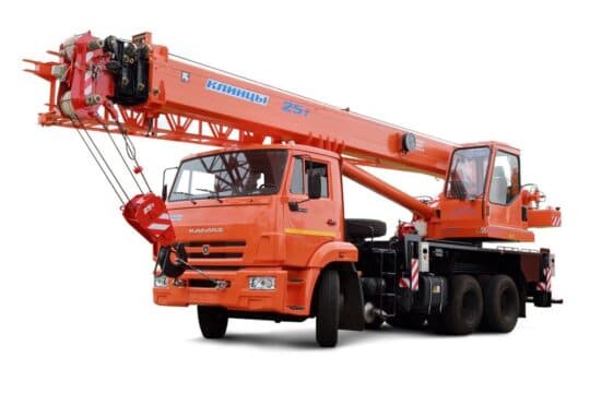Автокран КамАЗ КС-55713-1К "Клинцы"